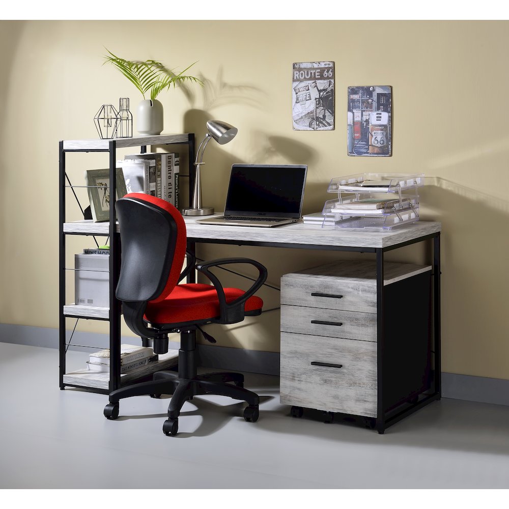 Writing Desk with Metal Sled Base. Picture 5