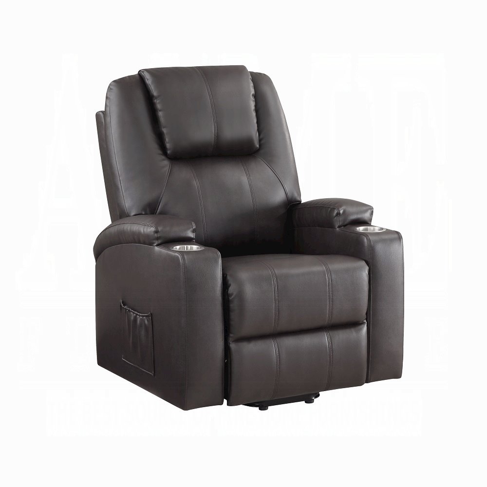 Power Recliner with Cupholder. Picture 1