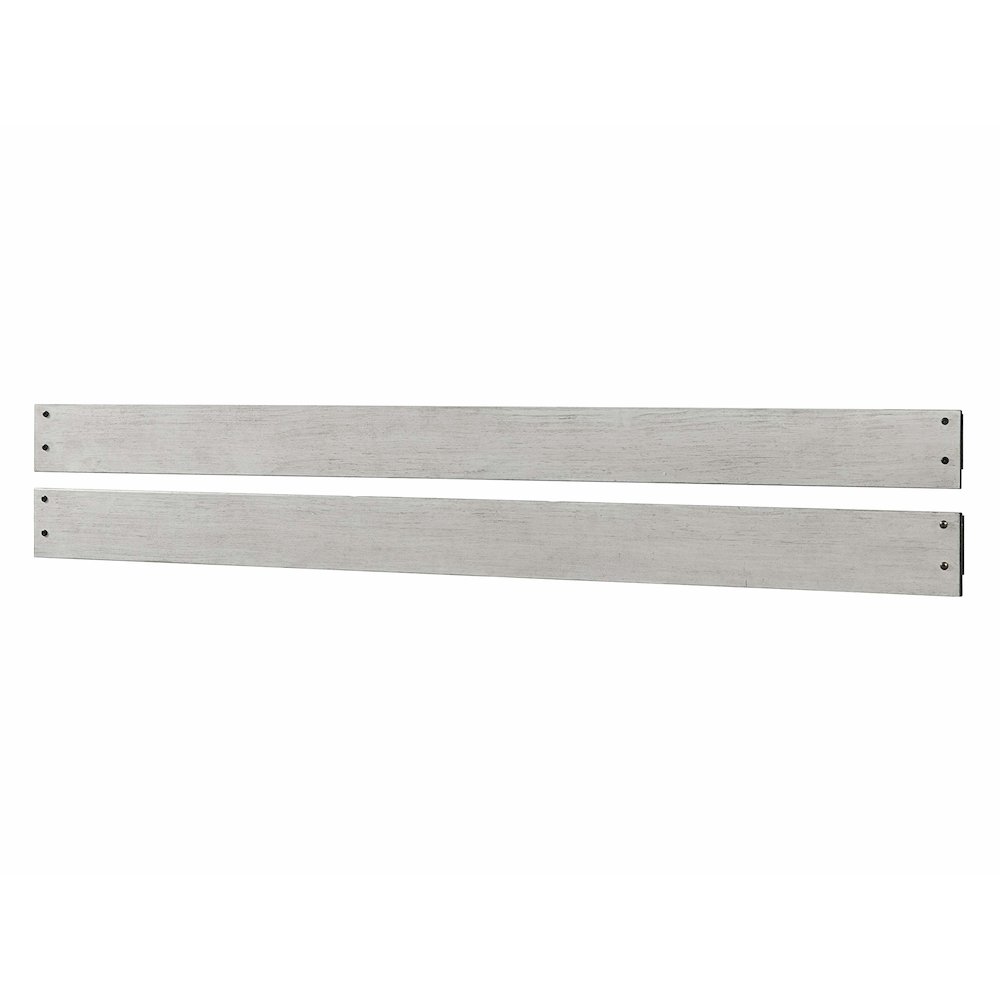 Westwood Design Vivian Modern Wood Full Size Bedrails in Dawn Gray Finish. Picture 1