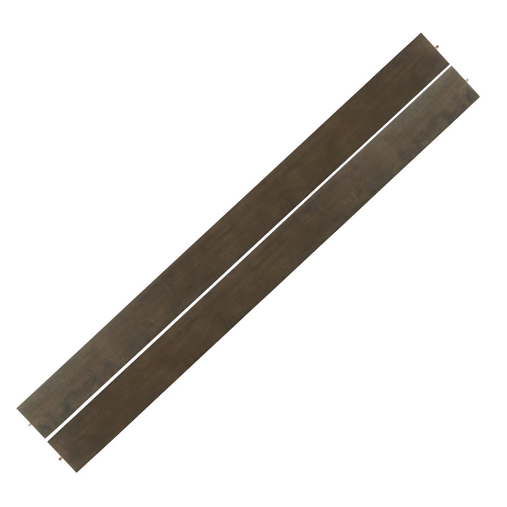 Westwood Design Dovetail Contemporary Wood Bed Rails in Graphite Gray. Picture 1