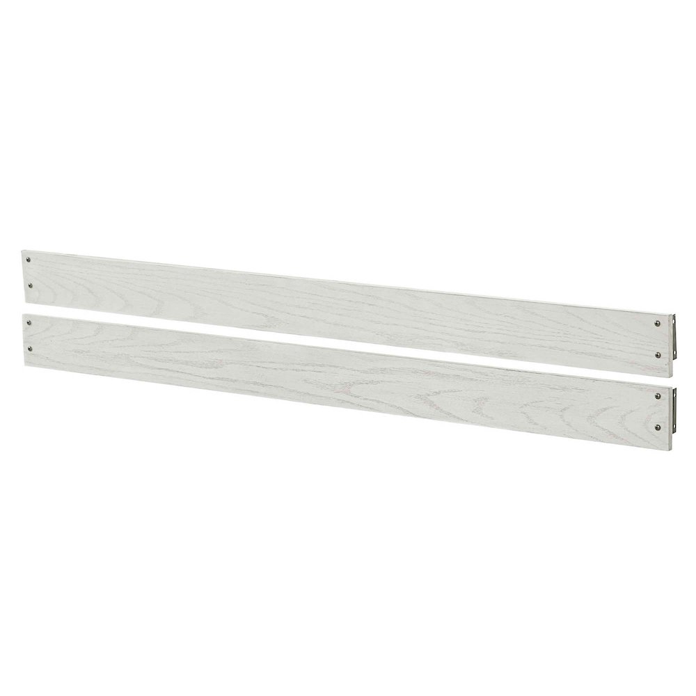 Westwood Design Foundry Traditional Wood Bed Rails in White Dove. Picture 1