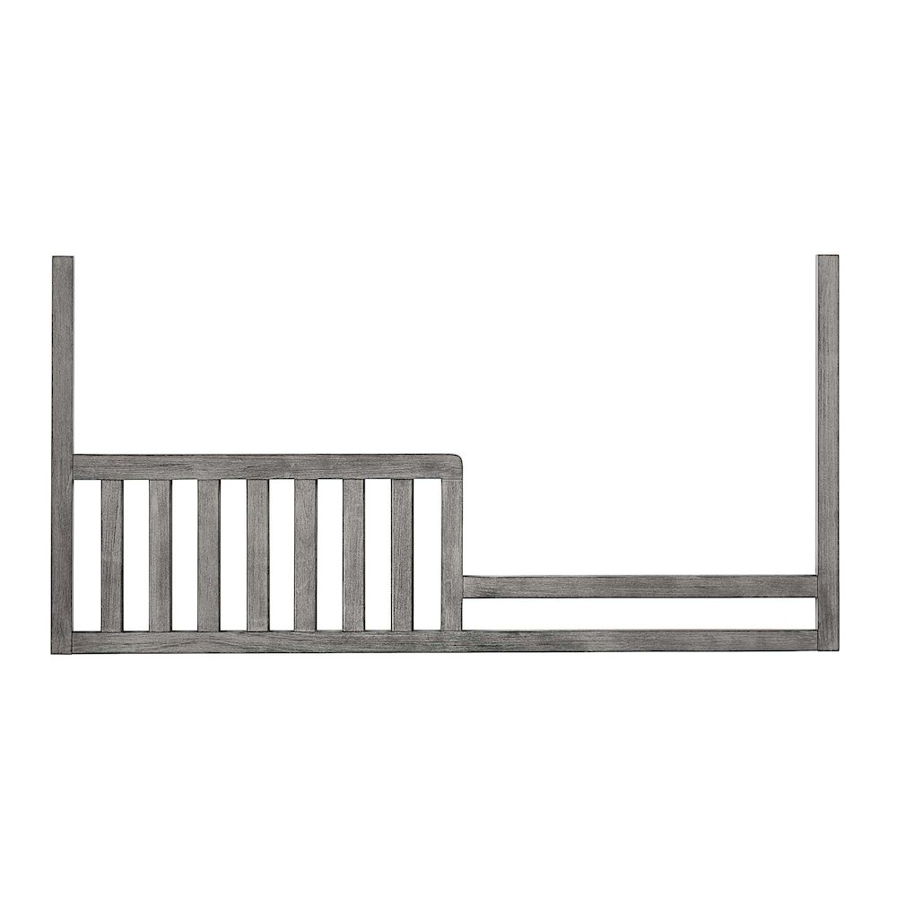 Westwood Design Foundry Traditional Wood Toddler Guard in Brushed Pewter. Picture 1