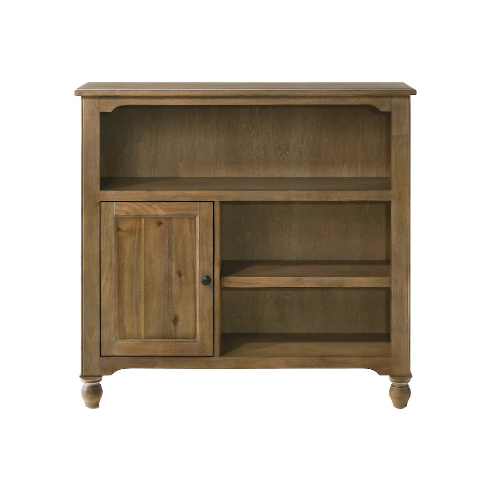 Westwood Design Highland Farmhouse Wood Bookcase in Sand Dune Brown. Picture 2