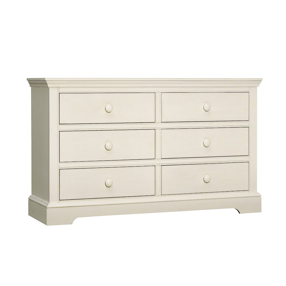 Hanley 6-Drawer Dresser, Chalk. Picture 1