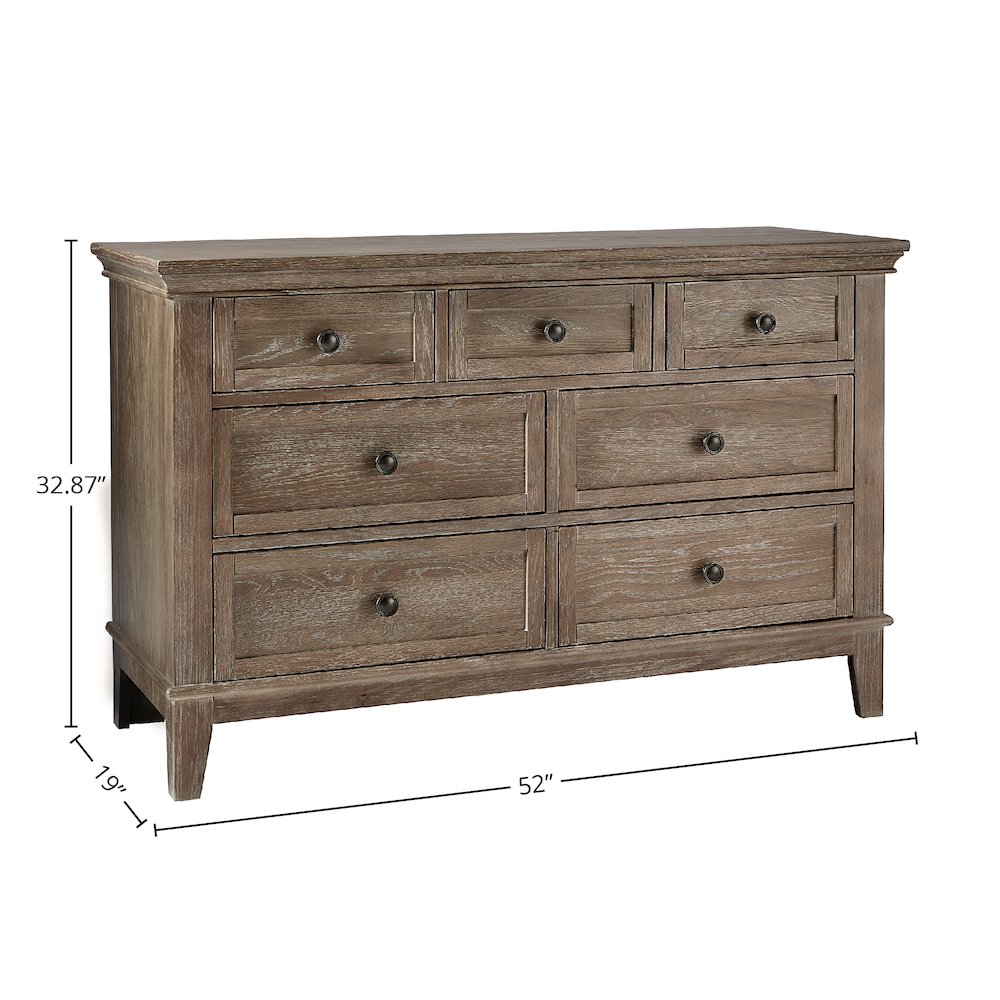 Leland 7-Drawer Dresser, Sandwash. Picture 2