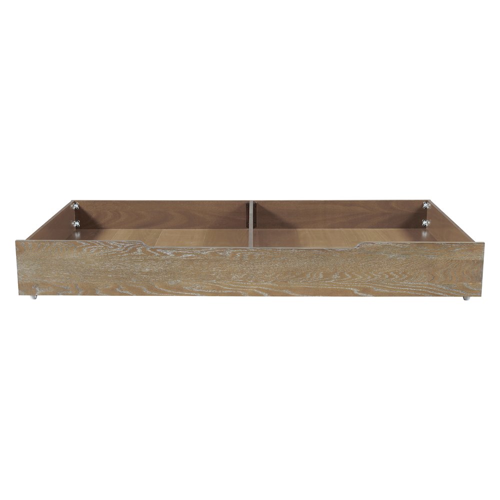 Westwood Design Leland Traditional Wood Trundle in Sandwash Gray Finish. Picture 1