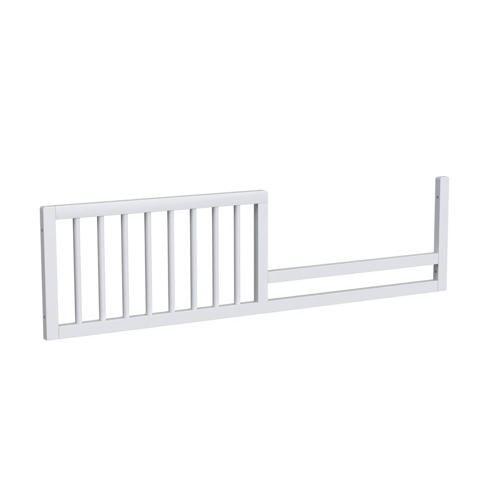 Westwood Design Rowan Modern Wood Cottage Toddler Rail in Ash Linen Finish. Picture 1