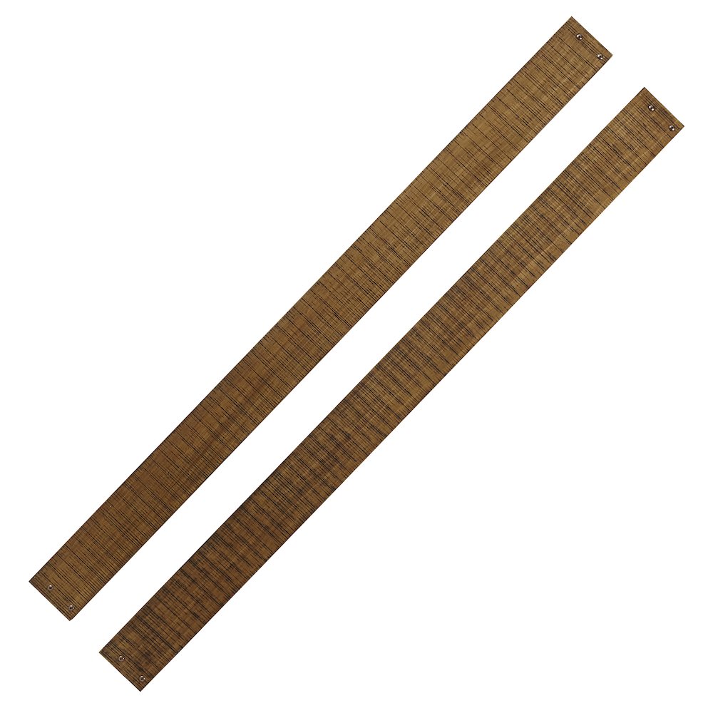 Westwood Design Urban Rustic Transitional Wood Bed Rails in Brushed Wheat Brown. Picture 1