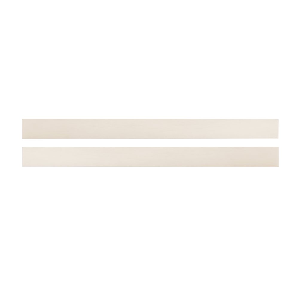 Westwood Design Westfield Traditional Full Size Bed Rails - Brushed White Finish. Picture 1