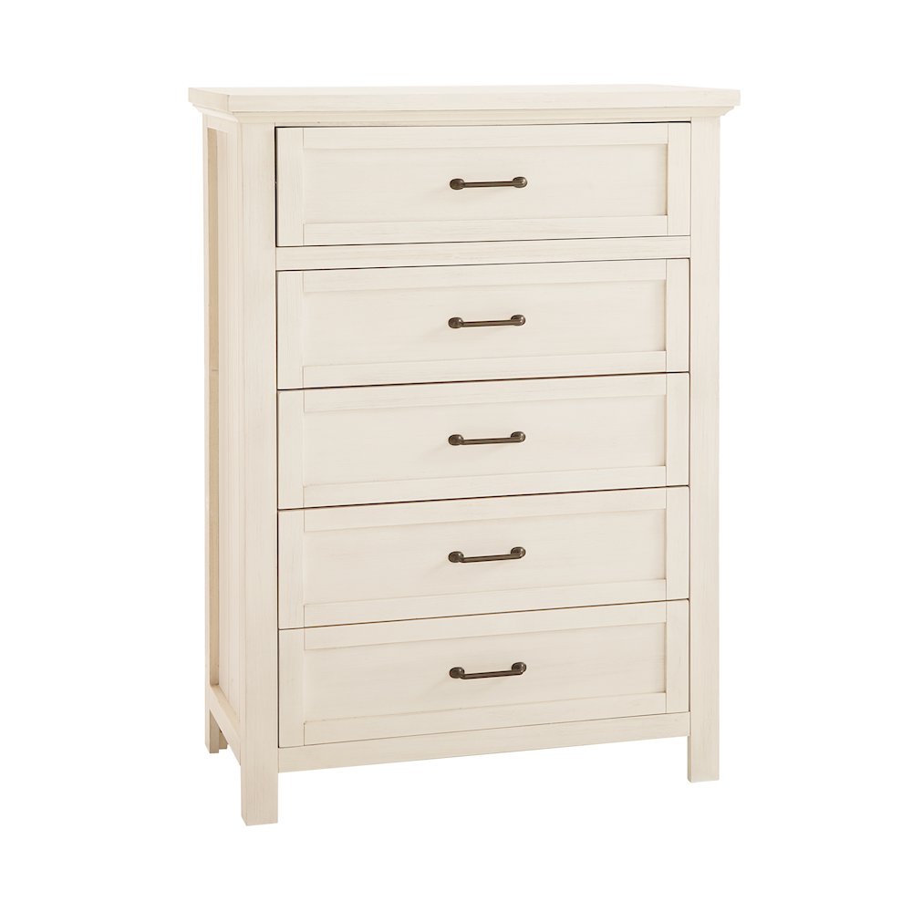 Westfield 5-Drawer Chest, Brushed White. Picture 1