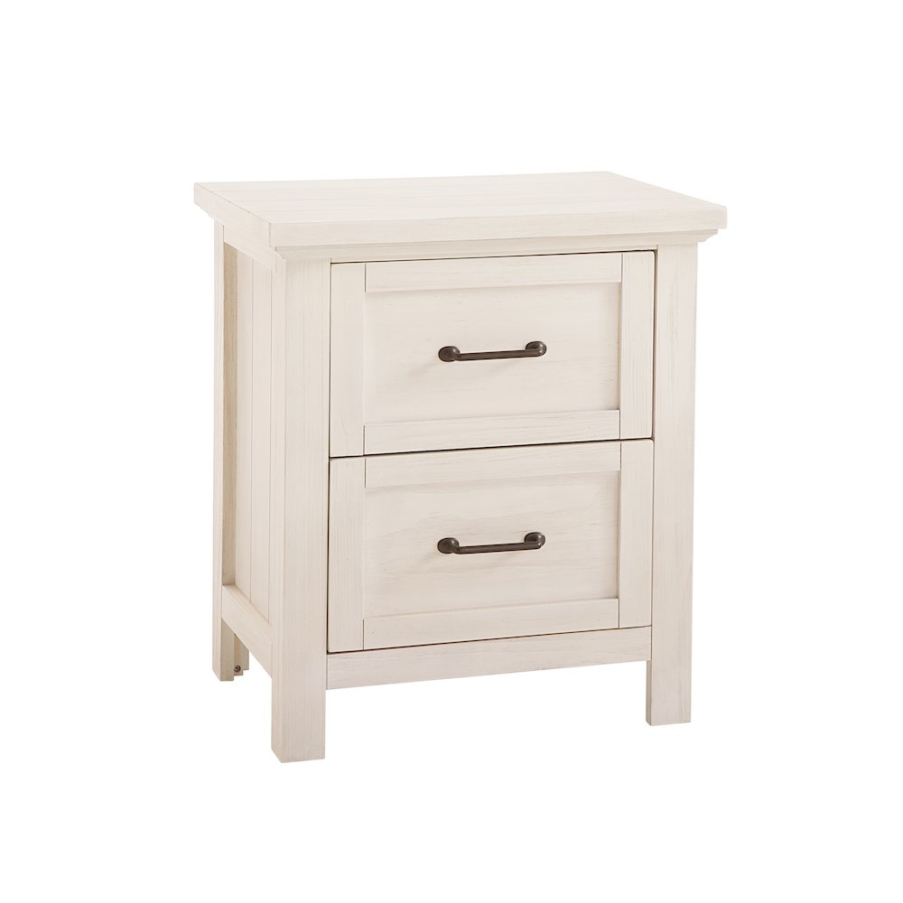 Westwood Design Westfield Traditional Nightstand in Brushed White Finish. Picture 1