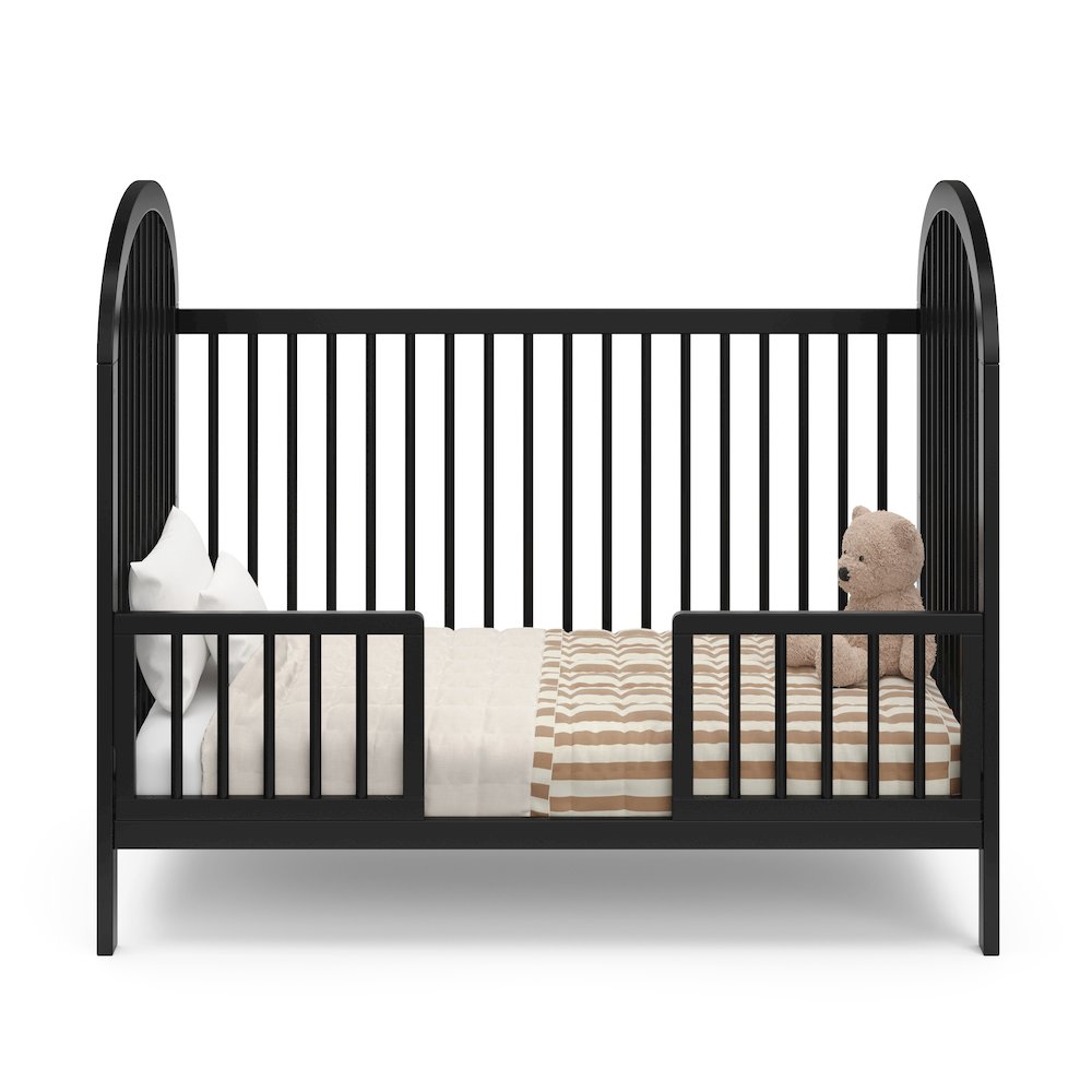 Graco Olivia 3-in-1 Convertible Crib (Black) – GREENGUARD Gold Certified. Picture 6