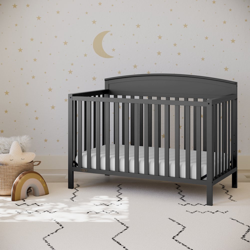 Graco Benton 5-in-1 Convertible Crib (Gray). Picture 2