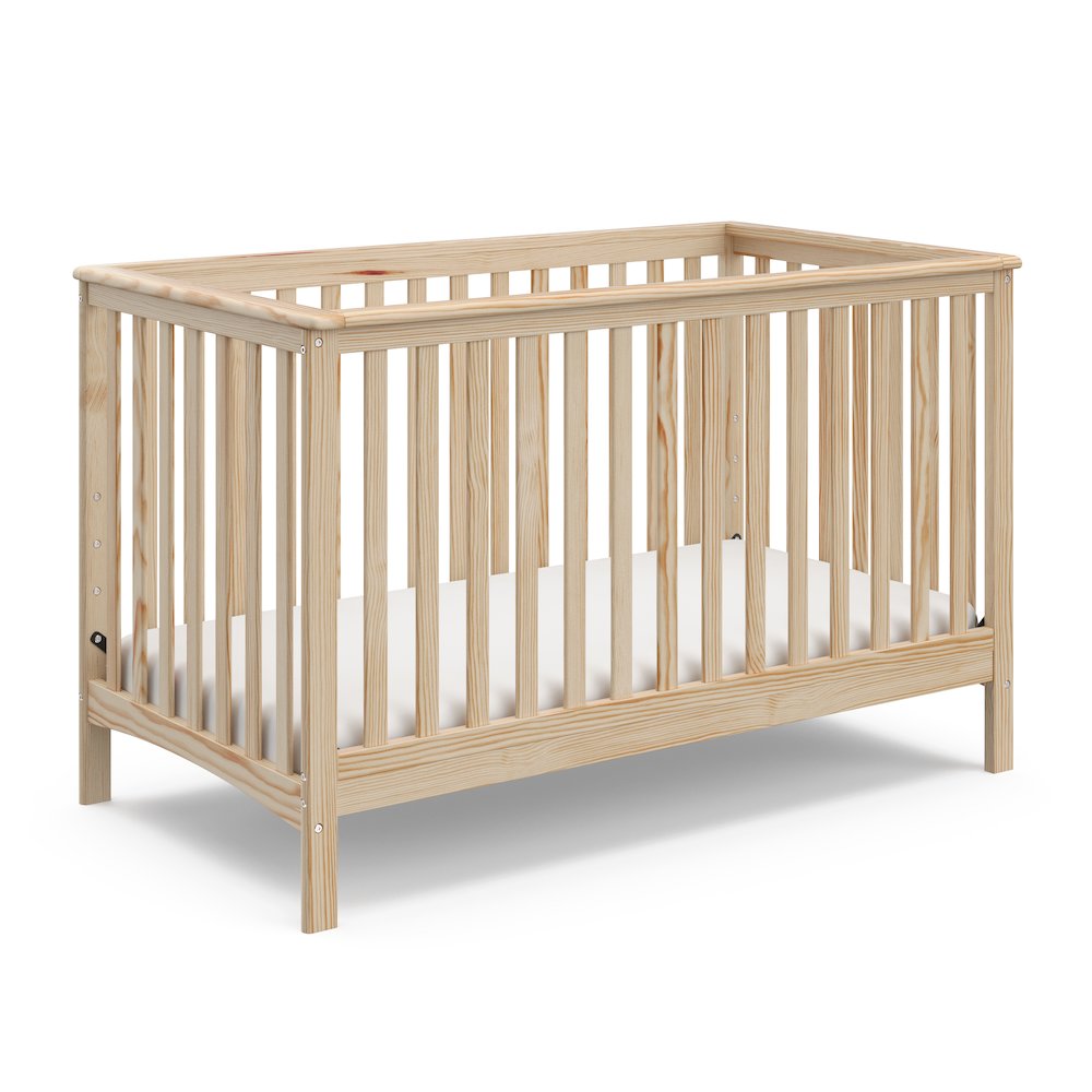 Storkcraft Hillcrest 4-in-1 Convertible Crib - Natural. Picture 1