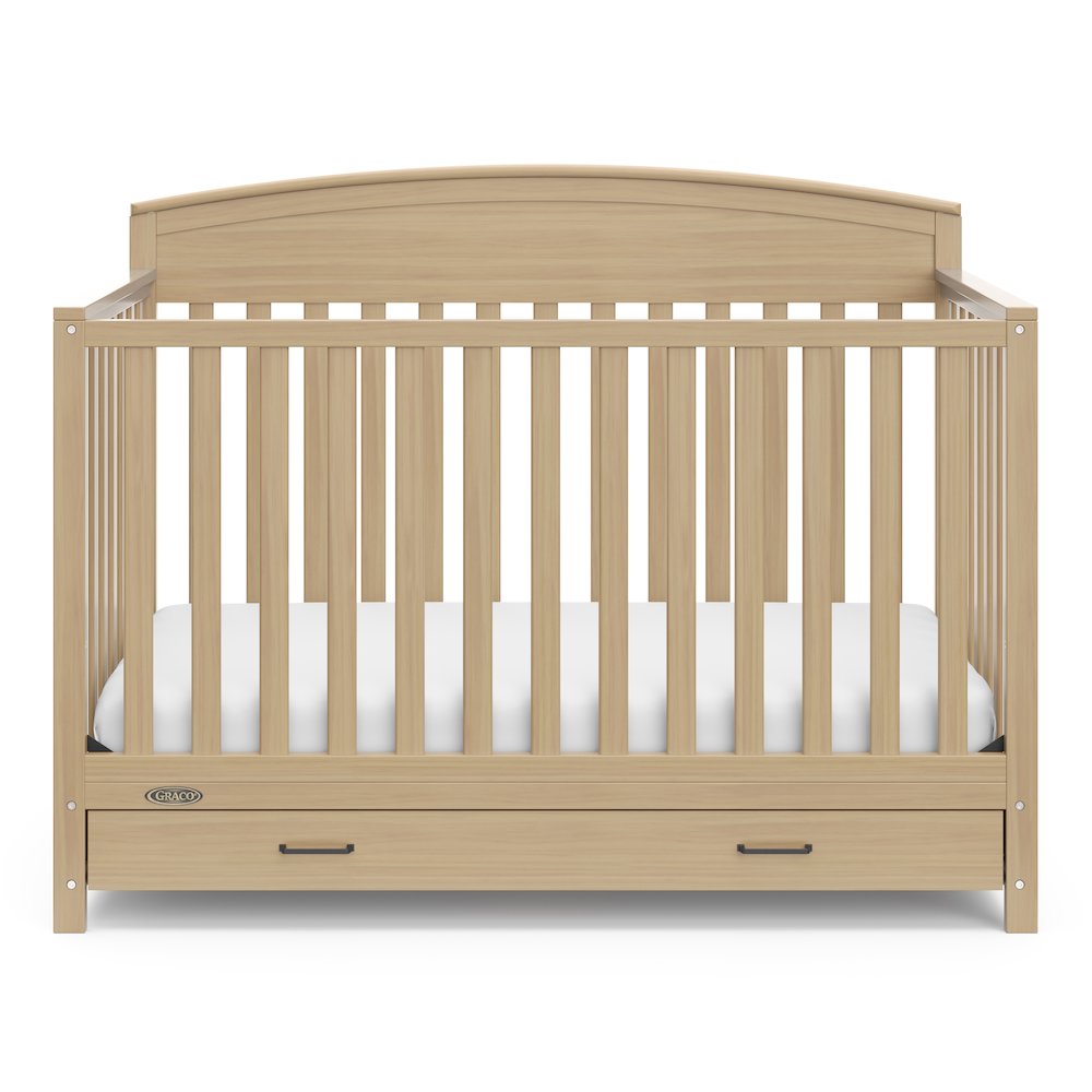 Graco Benton 5-in-1 Convertible Crib with Drawer (Driftwood). Picture 3