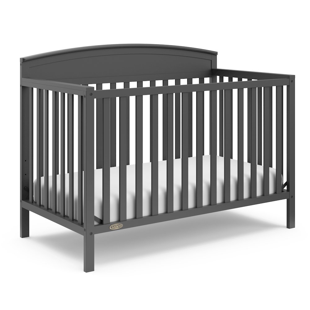 Graco Benton 5-in-1 Convertible Crib (Gray). Picture 1