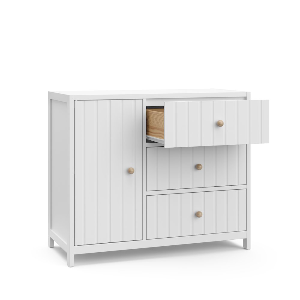 Graco Teddi Drawer Combo Dresser (White). Picture 4