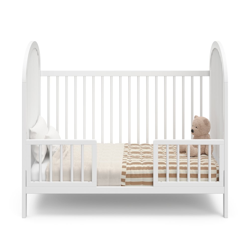 Graco Olivia 3-in-1 Convertible Crib (White) – GREENGUARD Gold Certified. Picture 6