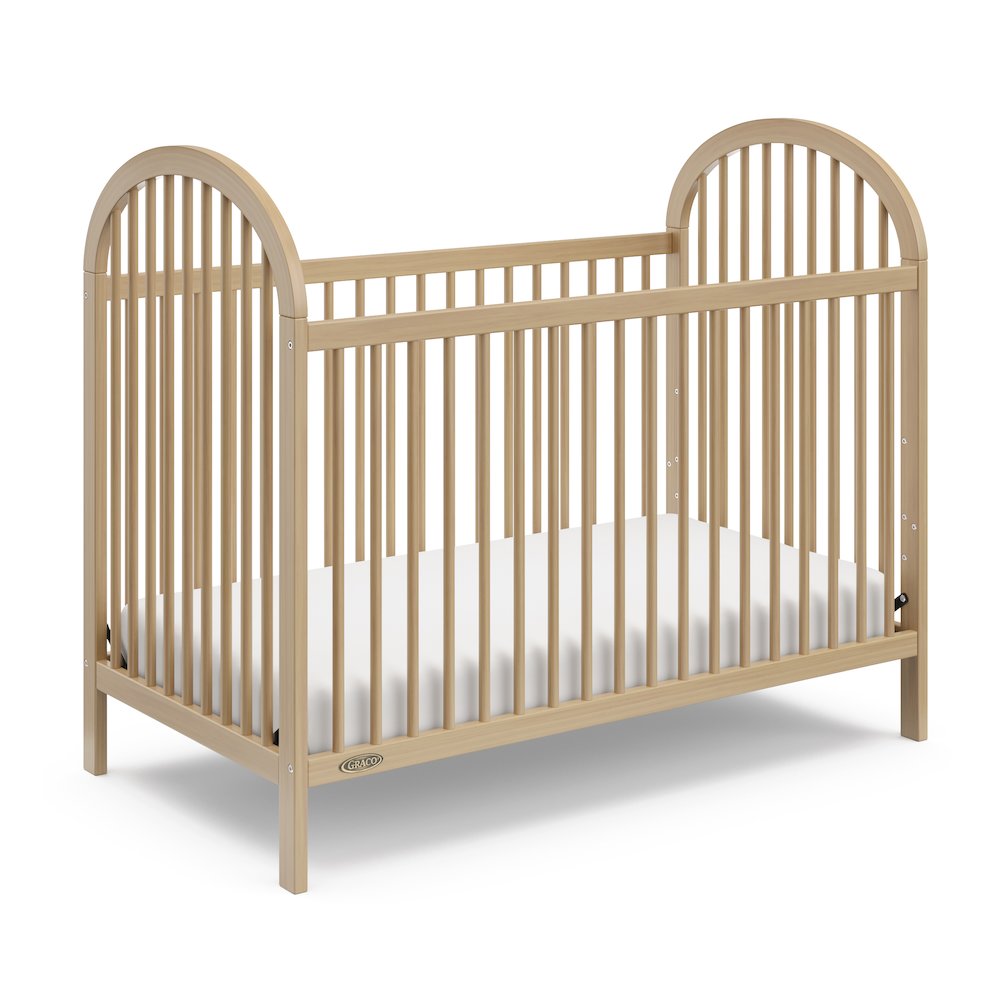 Graco Olivia 3-in-1 Convertible Crib (Driftwood) – GREENGUARD Gold Certified. Picture 1