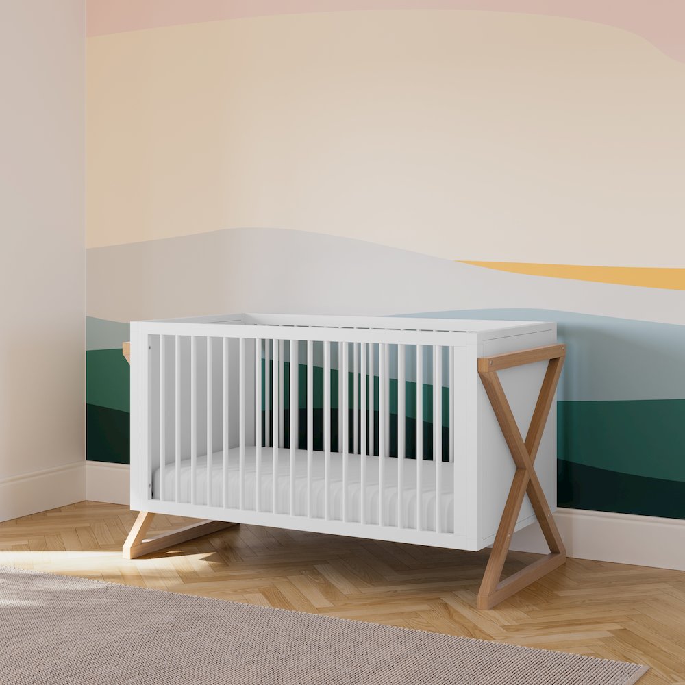 Storkcraft Equinox 3-in-1 Convertible Crib - Vintage Driftwood. Picture 2