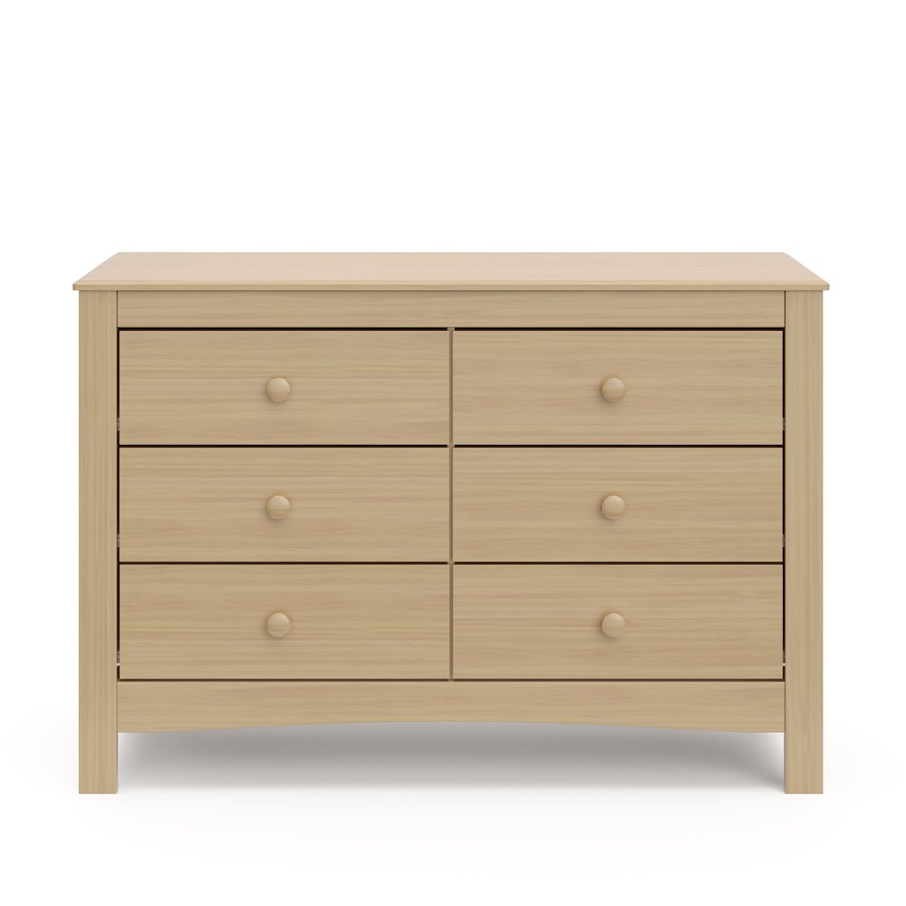 Graco Noah 6 Drawer Double Dresser - Driftwood. Picture 2