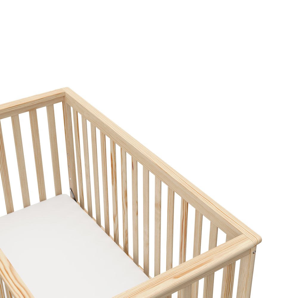 Storkcraft Hillcrest 4-in-1 Convertible Crib - Natural. Picture 4