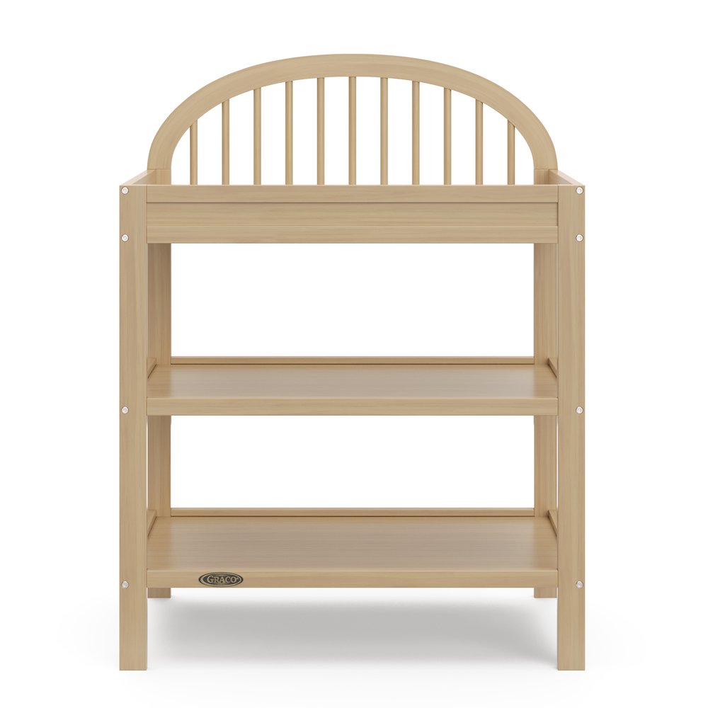 Graco Olivia Changing Table with Water-Resistant Changing Pad (Driftwood). Picture 3