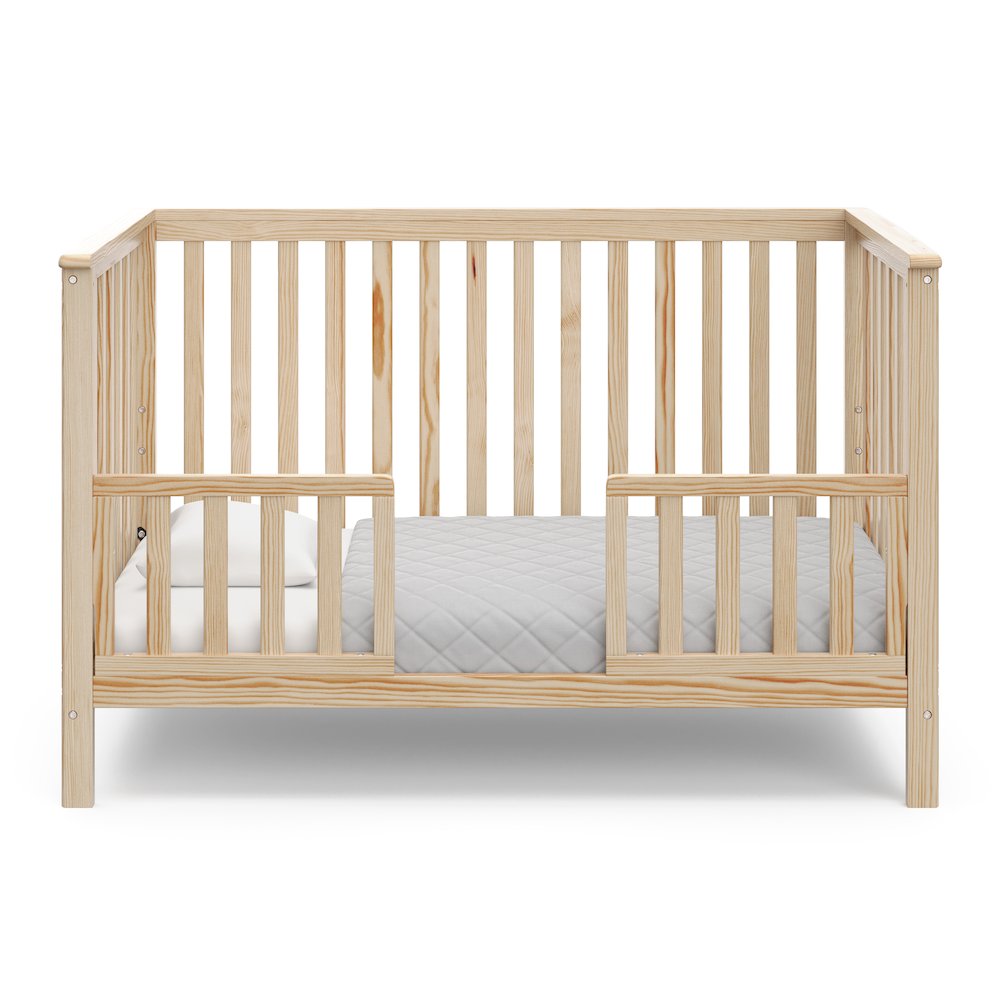 Storkcraft Hillcrest 4-in-1 Convertible Crib - Natural. Picture 7