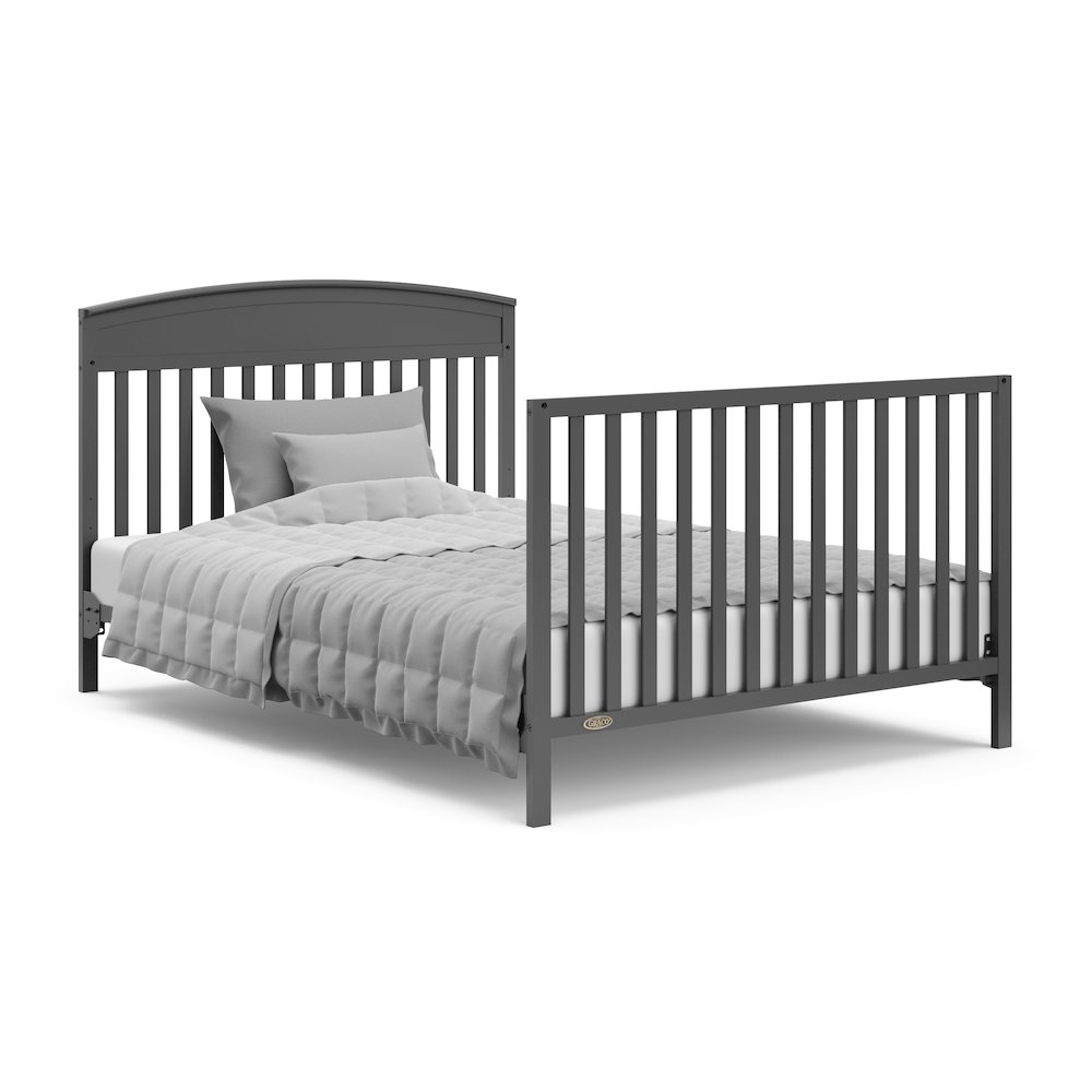 Graco Benton 5-in-1 Convertible Crib (Gray). Picture 5