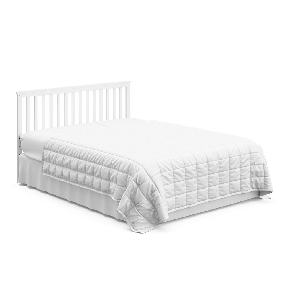 Storkcraft Hillcrest 4-in-1 Convertible Crib - White. Picture 6