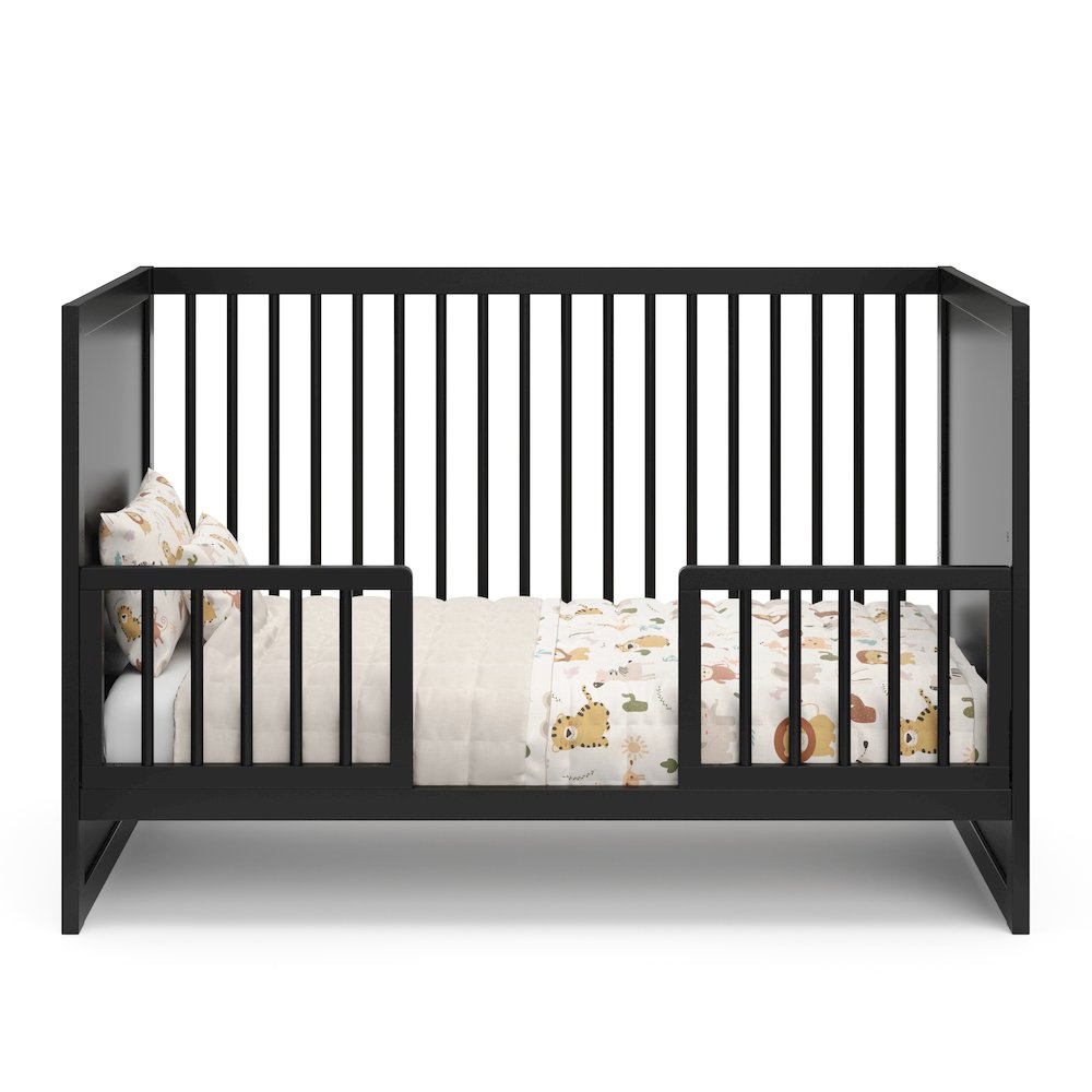 Storkcraft Calabasas 3-in-1 Convertible Crib (Black). Picture 7