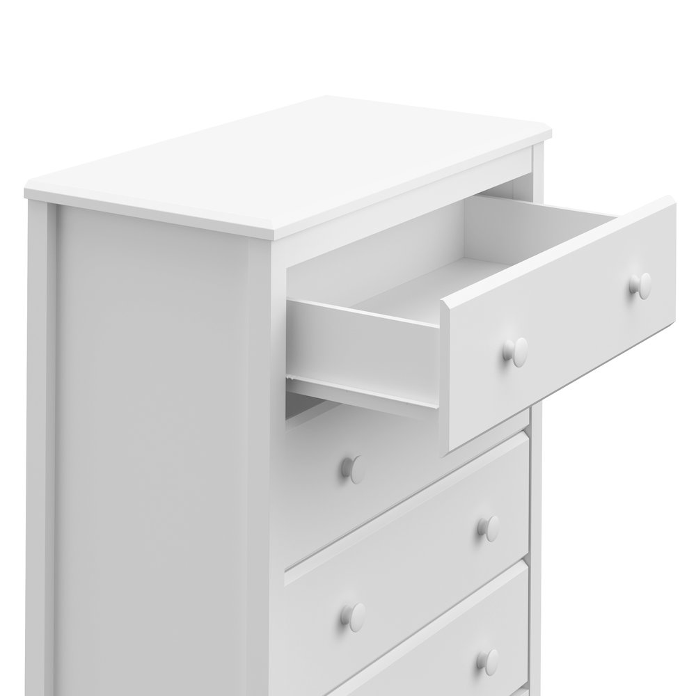 Storkcraft Alpine 4 Drawer Chest (White). Picture 4