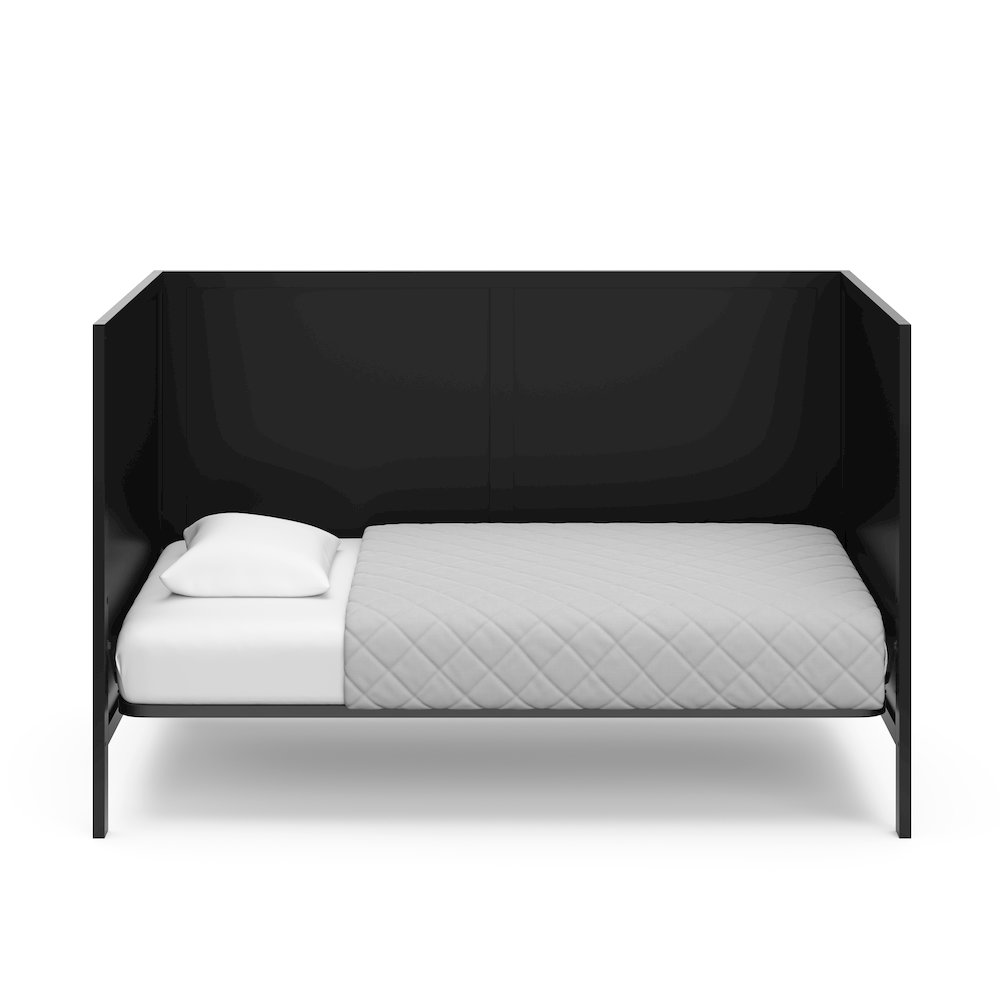 Graco Theo 3-in-1 Convertible Crib - Black. Picture 4