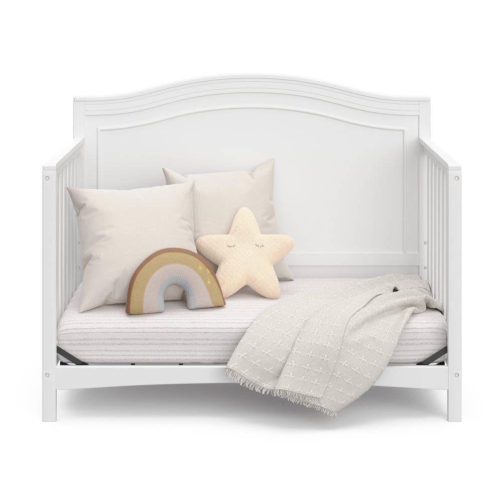 Graco Paris 4-in-1 Convertible Crib (White) – GREENGUARD Gold Certified. Picture 4
