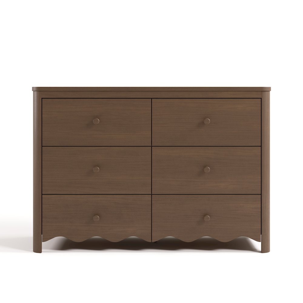 Casablanca 6 Drawer Dresser - Hazelnut. Picture 2