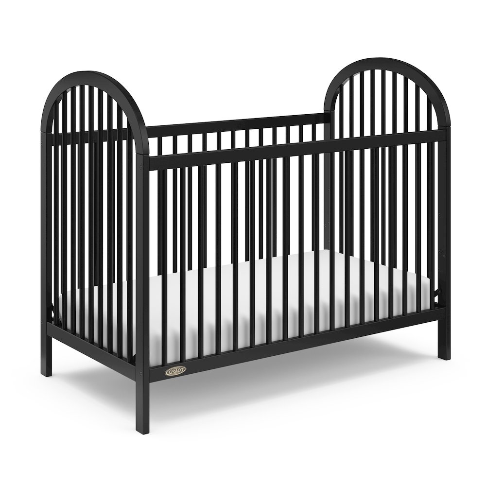 Graco Olivia 3-in-1 Convertible Crib (Black) – GREENGUARD Gold Certified. Picture 1
