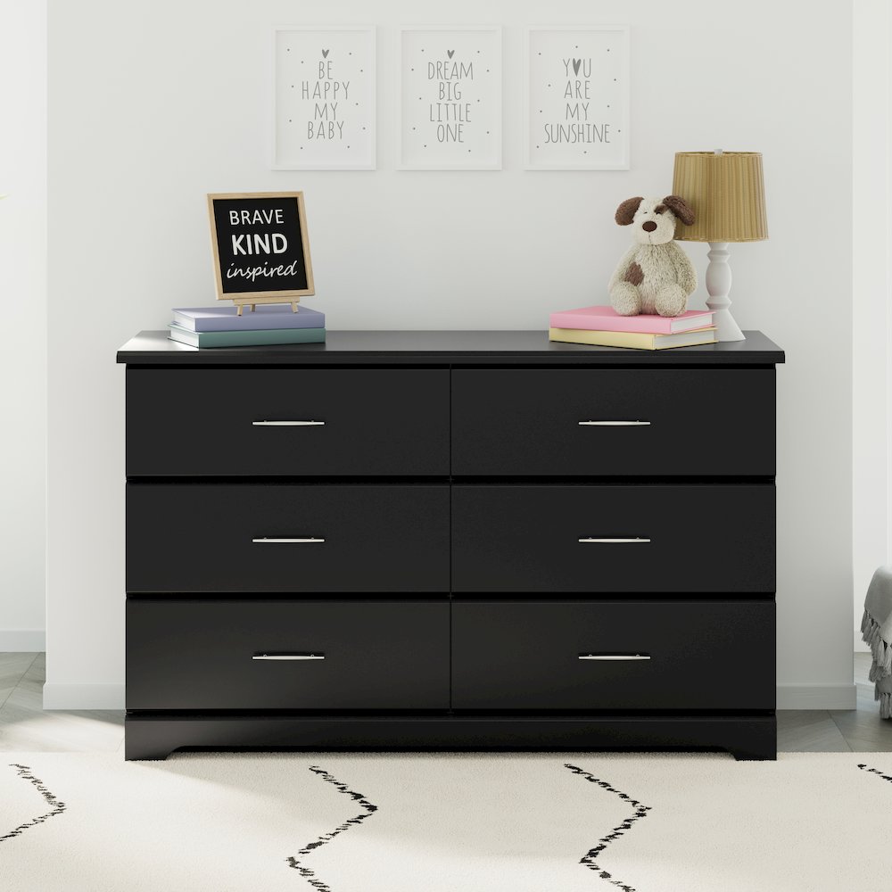 buy flowy dresses online Universal 6 Drawer Dresser, Greenguard Gold Certified, Grey – BAJE HOME