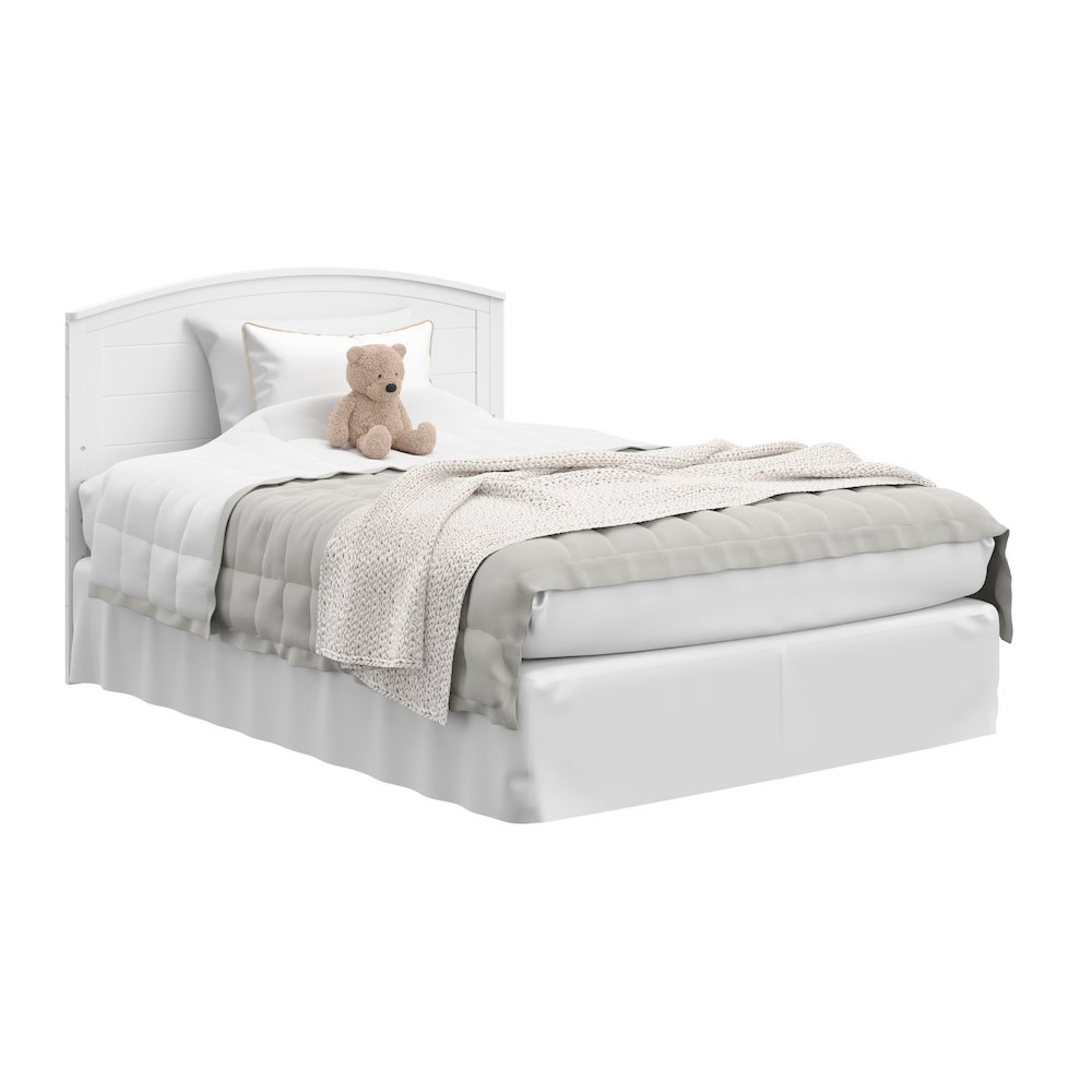 Graco Bellwood 5-in-1 Convertible Crib & Changer with Drawer (White). Picture 13