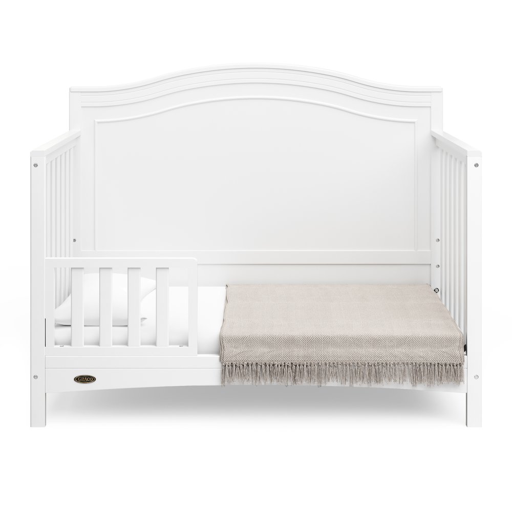 Graco Paris 4-in-1 Convertible Crib (White) – GREENGUARD Gold Certified. Picture 6