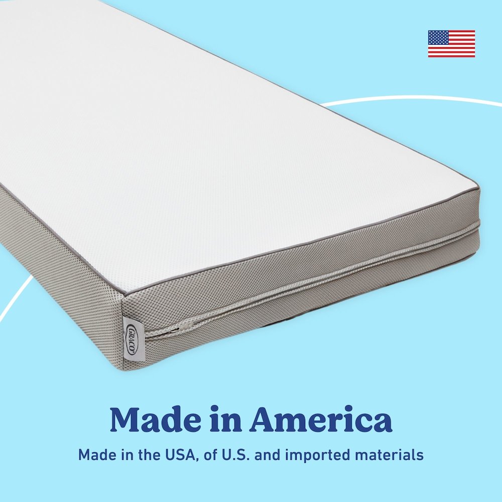 Essentials 6-Inch Mesh Dual-Sided Baby Crib & Toddler Bed Mattress. Picture 5
