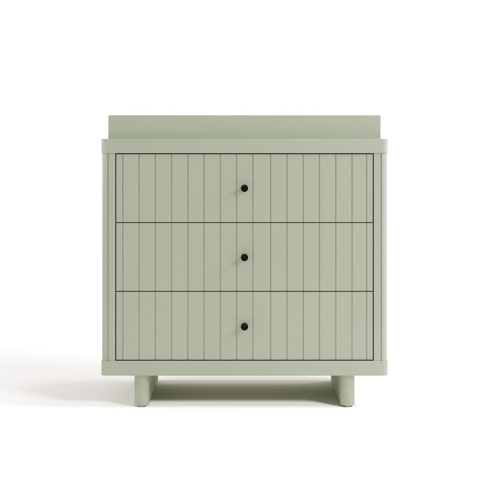 Storkcraft Kyoto 3 Drawer Chest with Topper - Sage