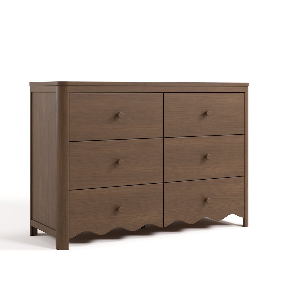 Casablanca 6 Drawer Dresser - Hazelnut. Picture 1