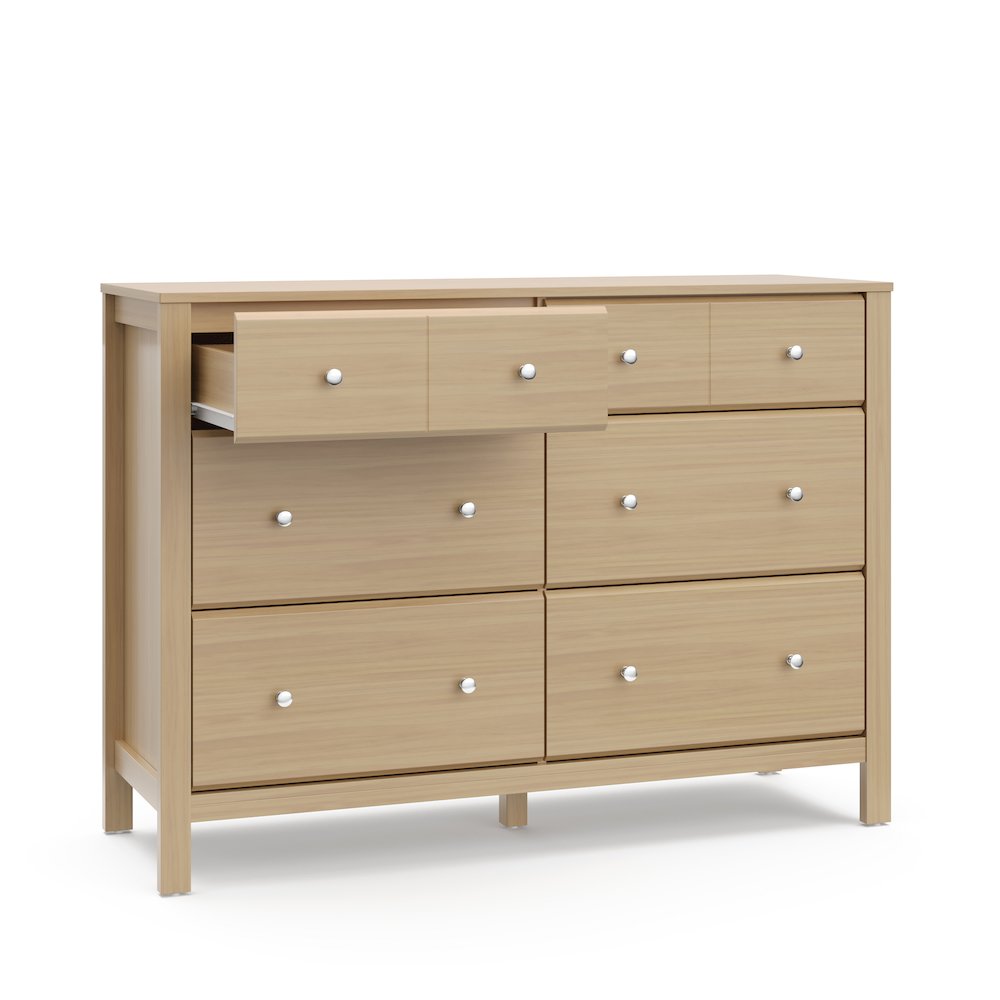Storkcraft Horizon 6 Drawer Dresser (Driftwood) - GREENGUARD Gold Certified. Picture 6