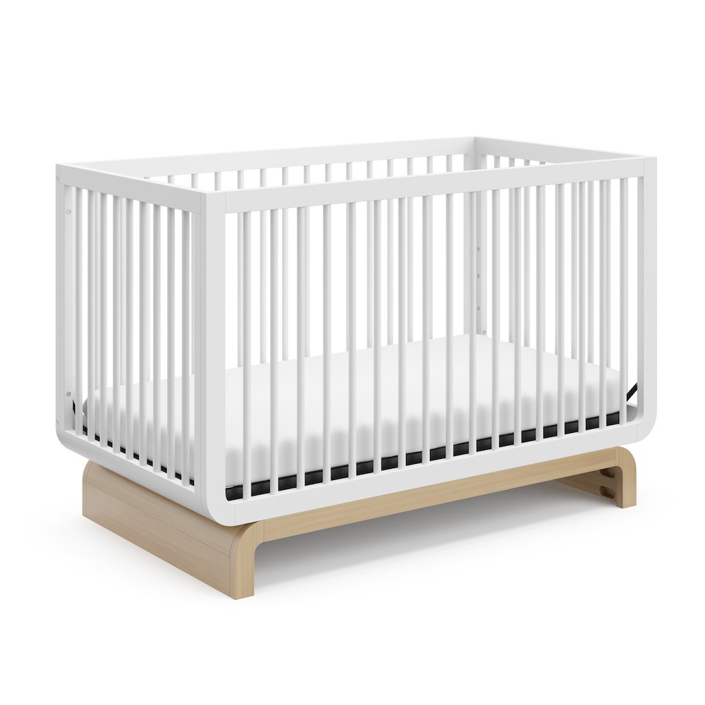 Storkcraft Santorini Deluxe 5-in-1 Convertible Crib. Picture 1