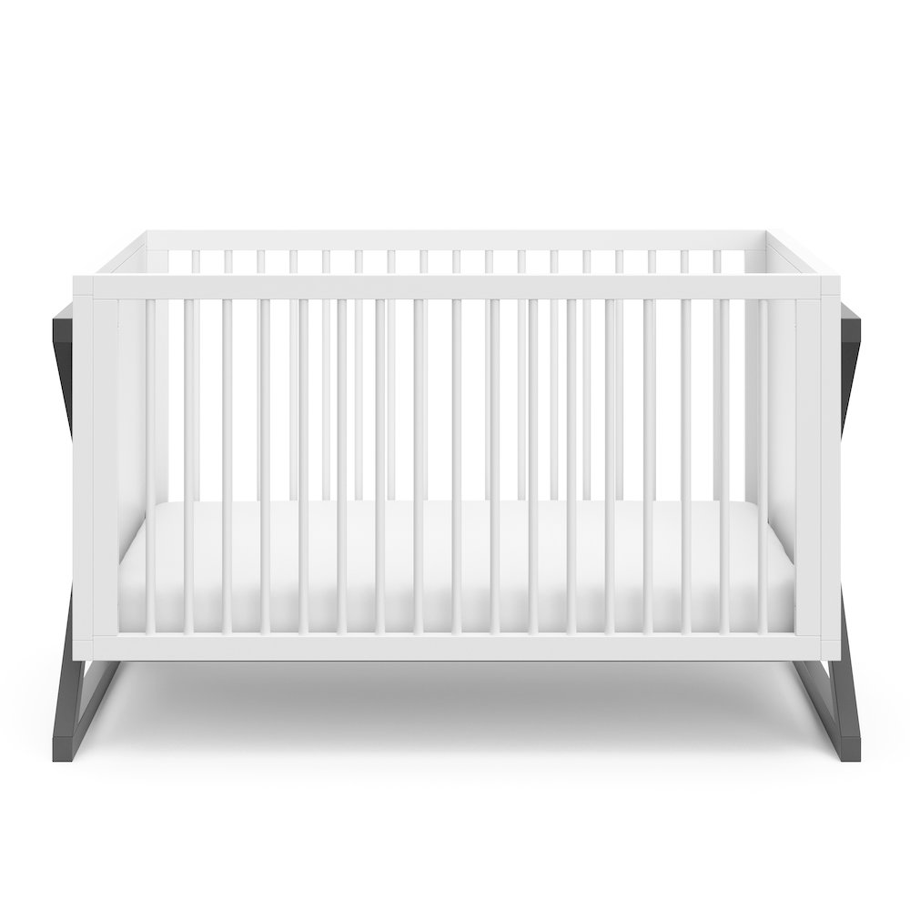Storkcraft Equinox 3-in-1 Convertible Crib - Gray. Picture 4