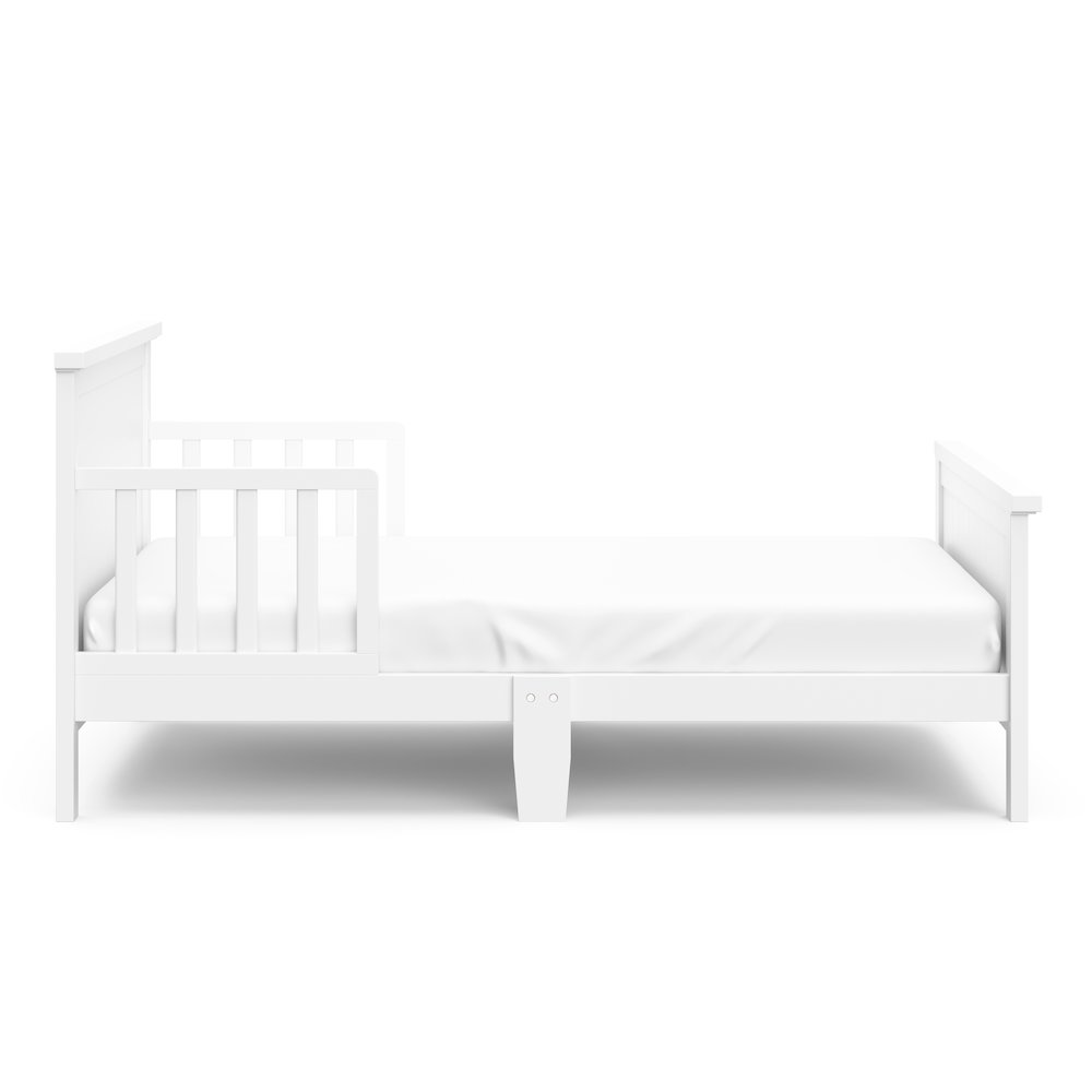 Graco Bailey Toddler Bed (White) - Toddler Bed Frame Fits Standard-Size Crib. Picture 3