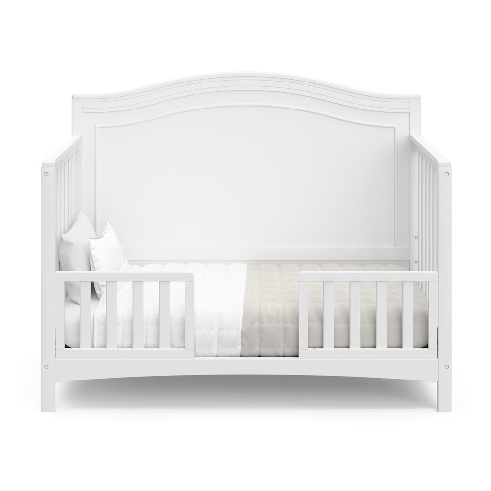 Graco Paris 4-in-1 Convertible Crib (White) – GREENGUARD Gold Certified. Picture 5