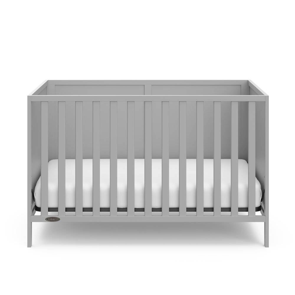 Graco Theo 3-in-1 Convertible Crib - Pebble Gray. Picture 3