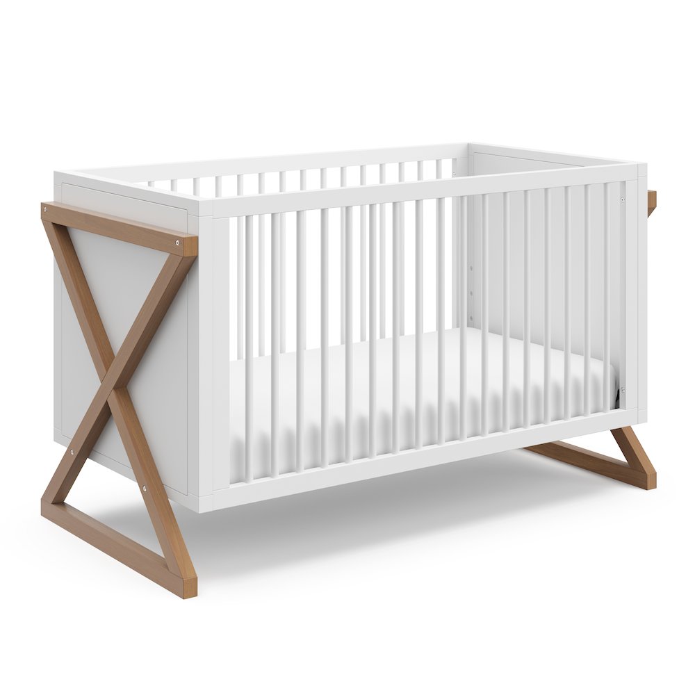 Storkcraft Equinox 3-in-1 Convertible Crib - Vintage Driftwood. Picture 1