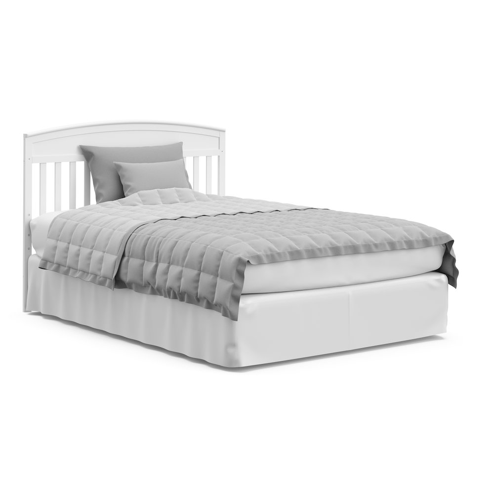 Graco Benton 5-in-1 Convertible Crib with Drawer (White). Picture 5